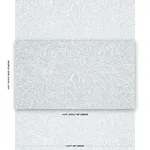 Schumacher TL400052 Matisse White On Sky fabric swatch