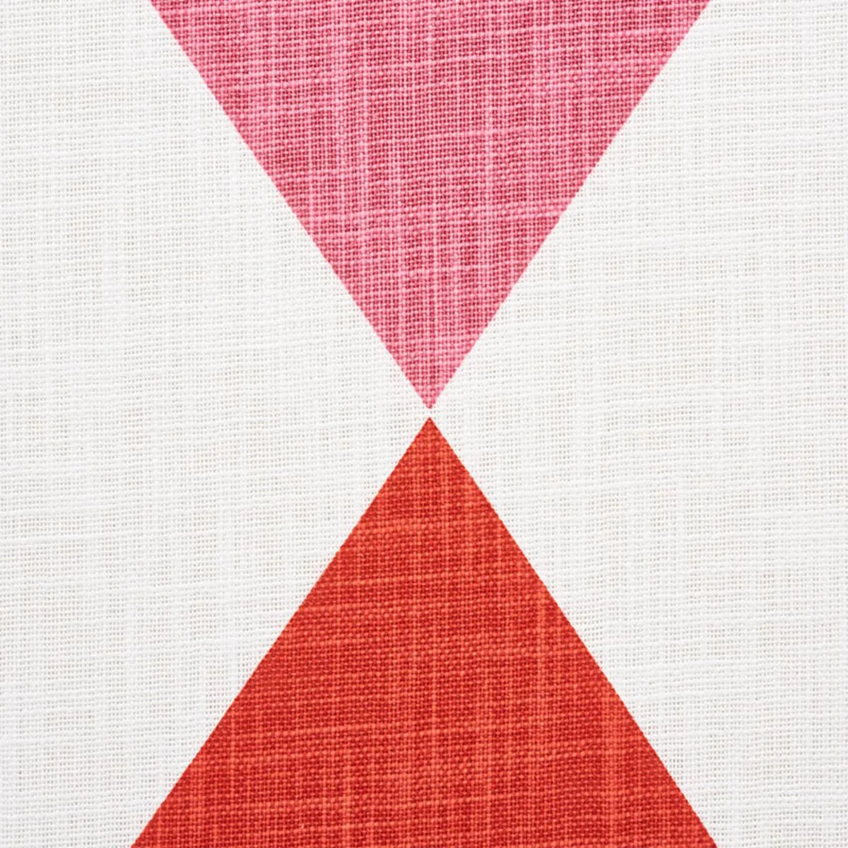 Schumacher 177801 Maximus Red & Pink fabric swatch