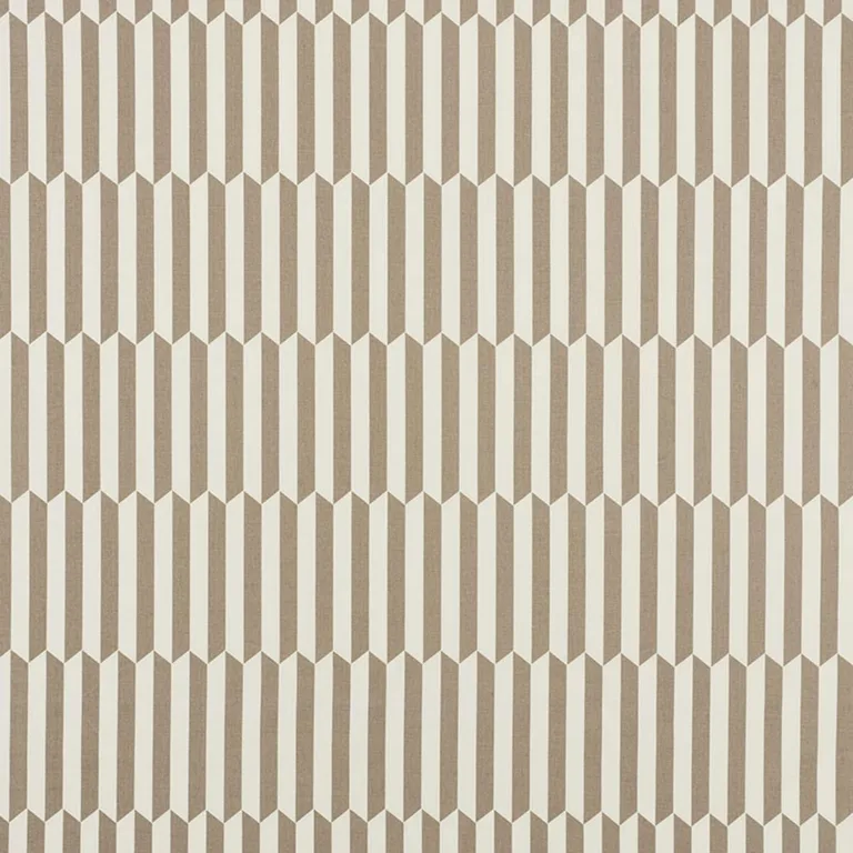 Schumacher 176400 Maxwell Taupe fabric swatch
