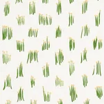 Schumacher 84390 Meadow Button Hand Embroidery Yellow fabric swatch