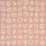 Schumacher 179722 Meadow Rock Blush fabric swatch