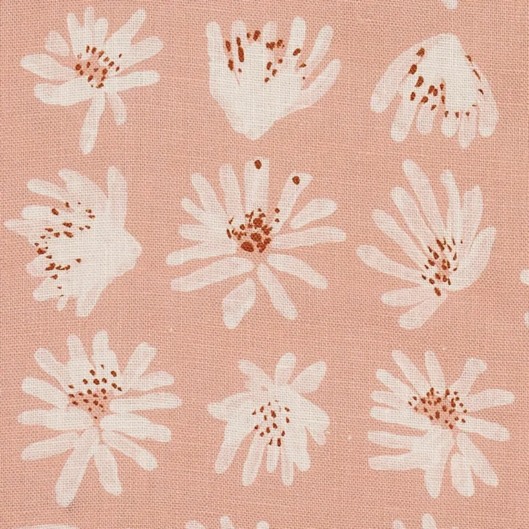 Schumacher 179722 Meadow Rock Blush fabric swatch