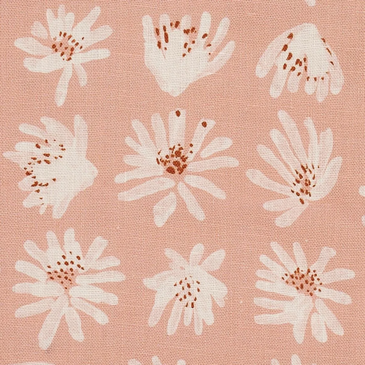 Schumacher 179722 Meadow Rock Blush fabric swatch