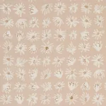 Schumacher 179721 Meadow Rock Natural fabric swatch