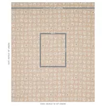 Schumacher 179721 Meadow Rock Natural fabric swatch