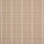 Schumacher 87690 Merrick Performance Plaid Beige fabric swatch