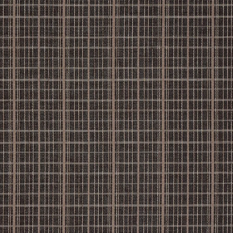 Schumacher 87691 Merrick Performance Plaid Brown fabric swatch