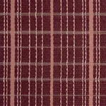Schumacher 87693 Merrick Performance Plaid Garnet fabric swatch