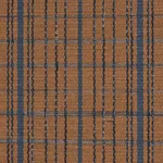 Schumacher 87692 Merrick Performance Plaid Sepia fabric swatch