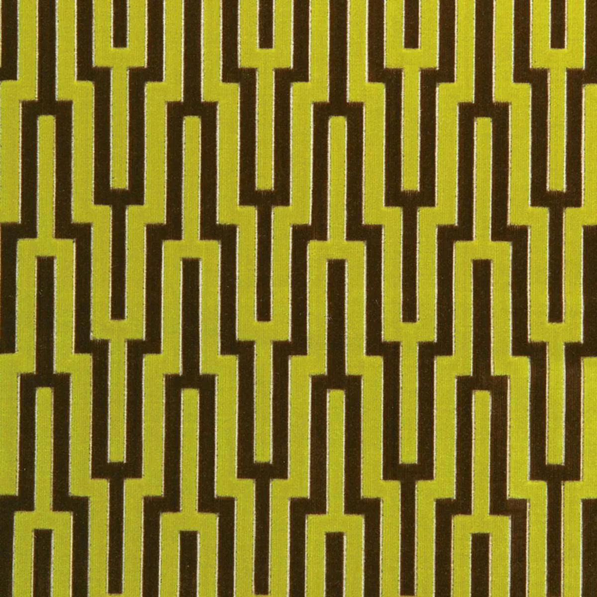 Schumacher 65700 Metropolitan Velvet Bamboo Shoot fabric swatch
