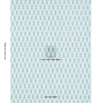 Schumacher 181391 Mia Tulip Mineral & Blue fabric swatch