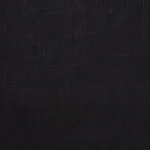Schumacher 83041 Middleton Linen Black fabric swatch