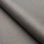 Schumacher 83040 Middleton Linen Grey fabric swatch
