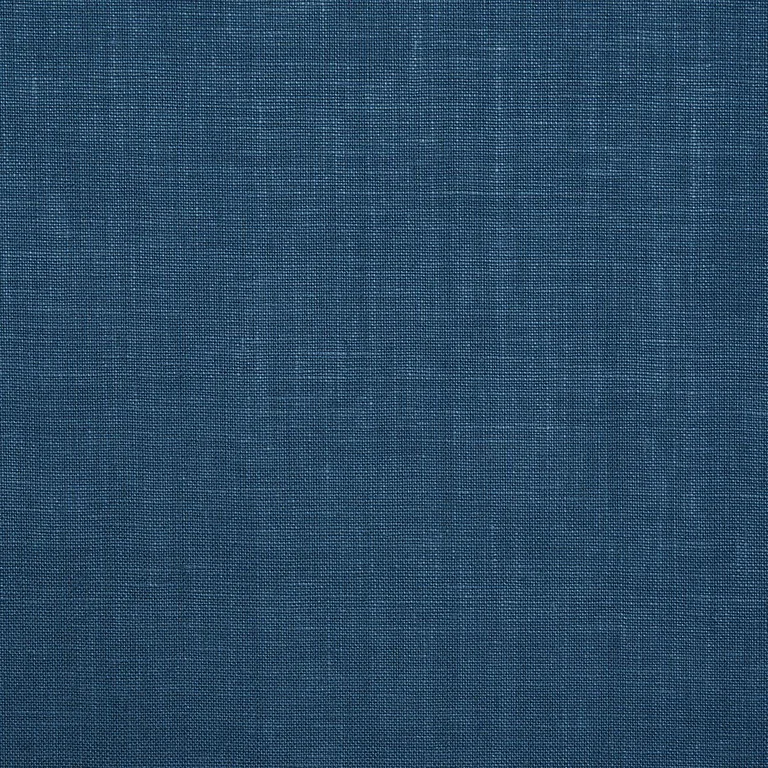 Schumacher 93229 Middleton Linen Navy fabric swatch