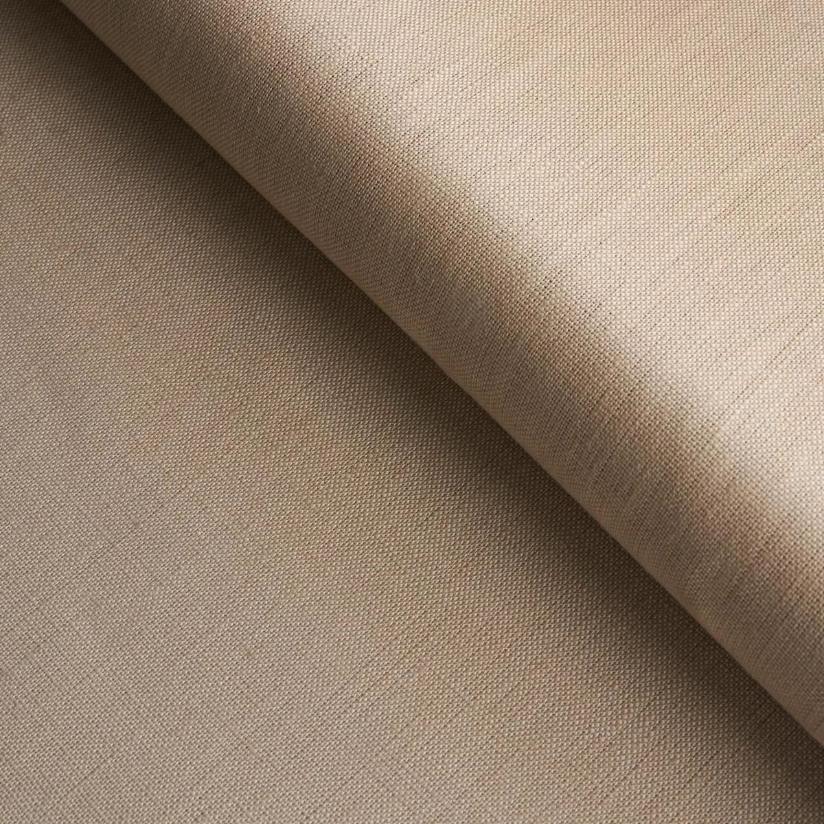 Schumacher 93222 Middleton Linen Putty fabric swatch