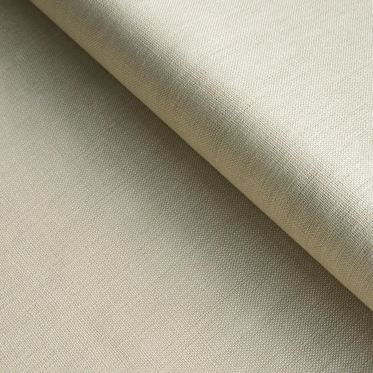 Schumacher 93218 Middleton Linen Straw fabric swatch