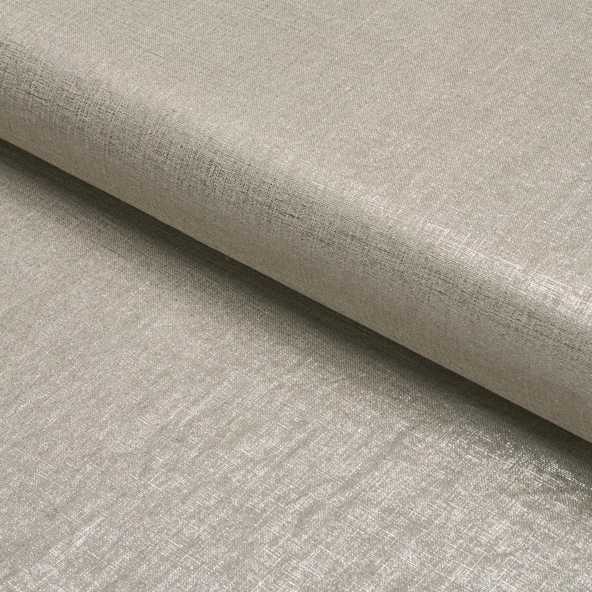 Schumacher 86981 Midnight Glow Lustrous Metal fabric swatch
