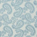 Schumacher 78721 Milena Paisley Sky fabric swatch