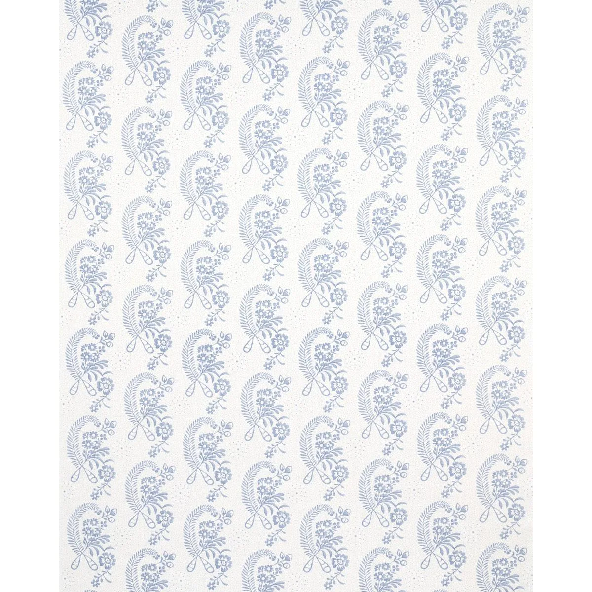 Schumacher 177212 Millicent Delft fabric swatch
