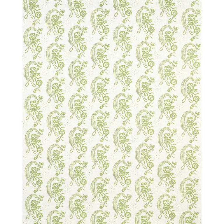 Schumacher 177213 Millicent Leaf fabric swatch
