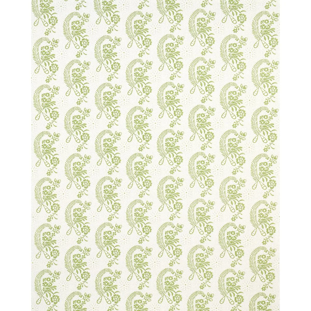 Schumacher 177213 Millicent Leaf fabric swatch