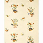 Schumacher 64420 Ming Embroidery Multi-Color fabric swatch