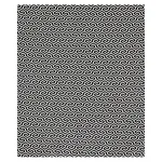 Schumacher 73107 Ming Fret Velvet Black fabric swatch