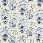 Schumacher 176733 Ming Vase Porcelain fabric swatch