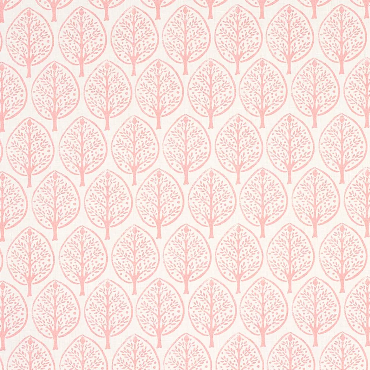 Schumacher 179141 Mini Burchettes Pink fabric swatch
