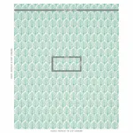 Schumacher 179140 Mini Burchettes Sea Glass fabric swatch