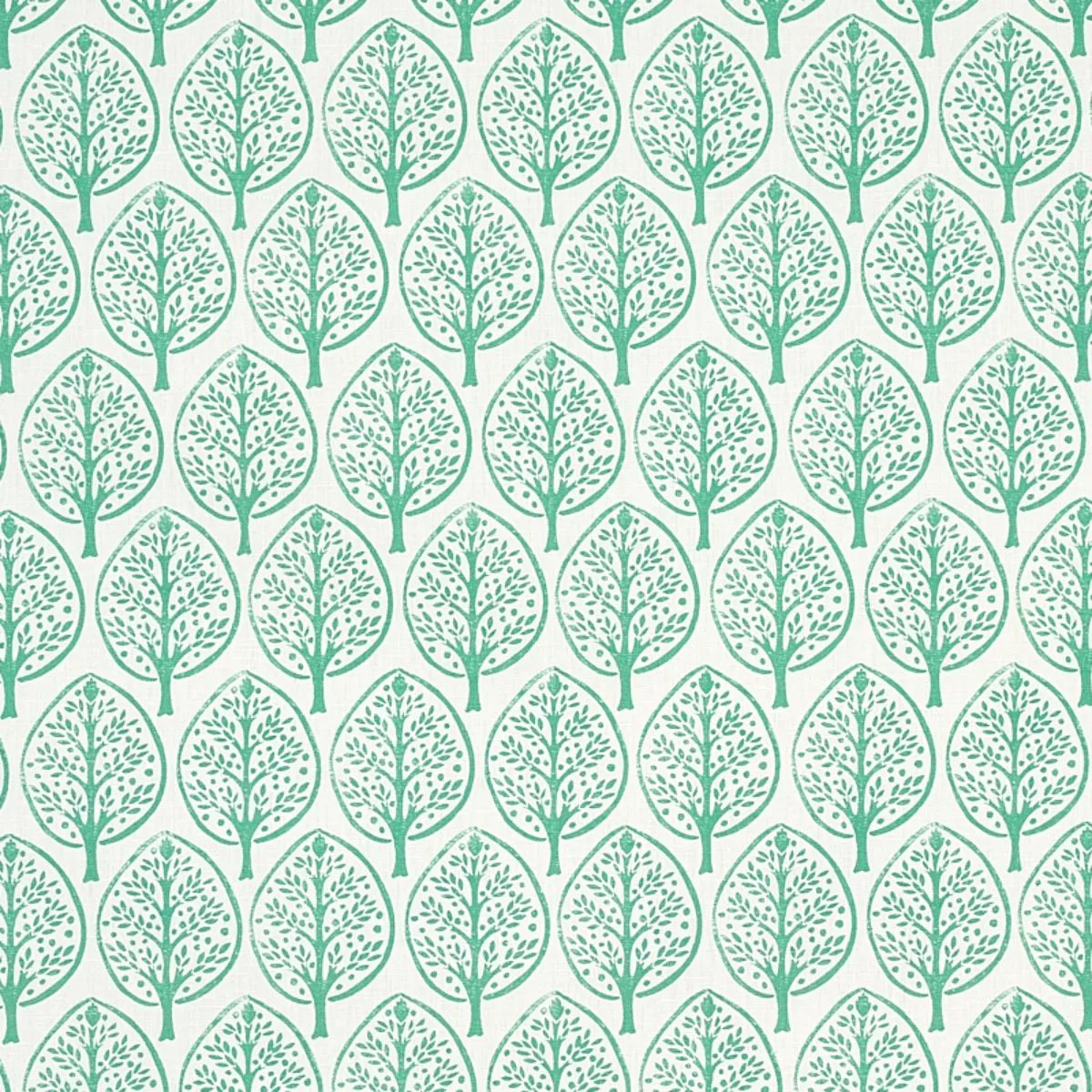 Schumacher 179140 Mini Burchettes Sea Glass fabric swatch