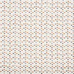 Schumacher 177870 Mini Bursts Neutral fabric swatch