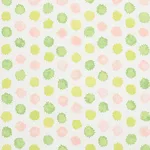 Schumacher 177871 Mini Bursts Pink & Leaf fabric swatch