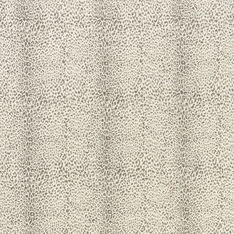 Schumacher 70830 Mini Leopard Grey fabric swatch
