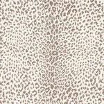 Schumacher 75436 Mini Leopard Outdoor Brown fabric swatch