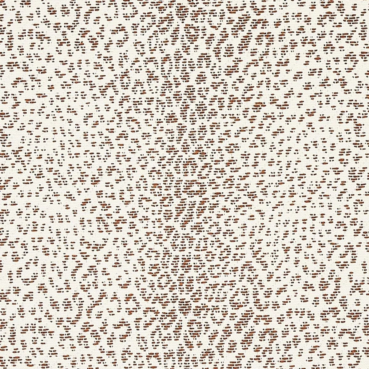 Schumacher 75436 Mini Leopard Outdoor Brown fabric swatch