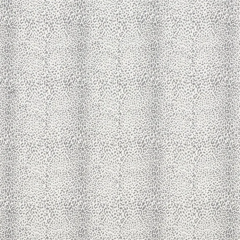 Schumacher 75430 Mini Leopard Outdoor Charcoal fabric swatch