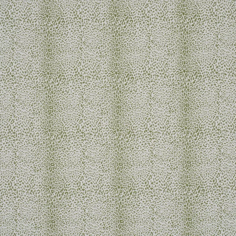 Schumacher 75439 Mini Leopard Outdoor Green fabric swatch