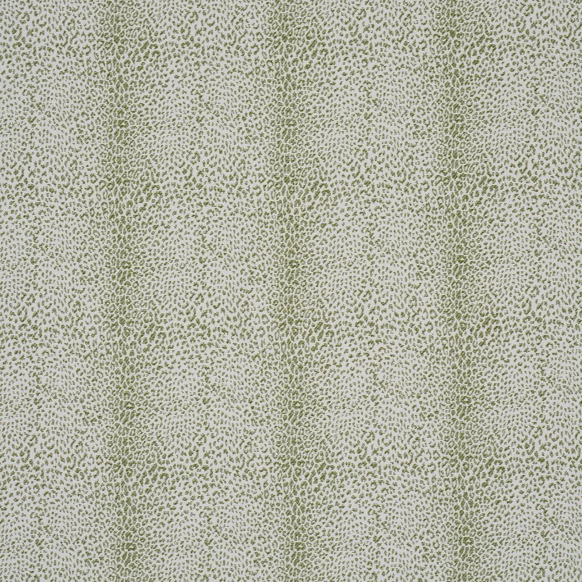 Schumacher 75439 Mini Leopard Outdoor Green fabric swatch