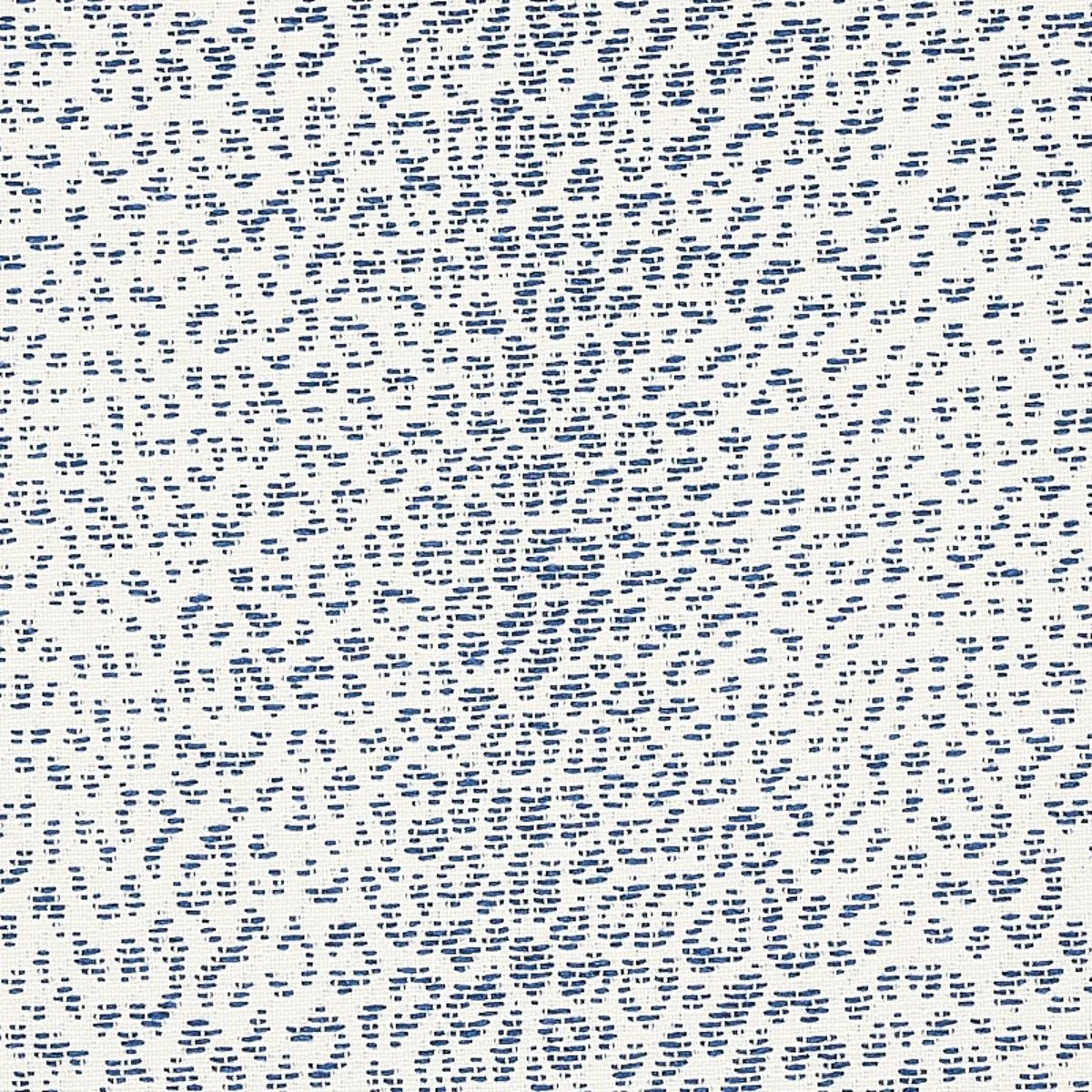 Schumacher 75434 Mini Leopard Outdoor Navy fabric swatch
