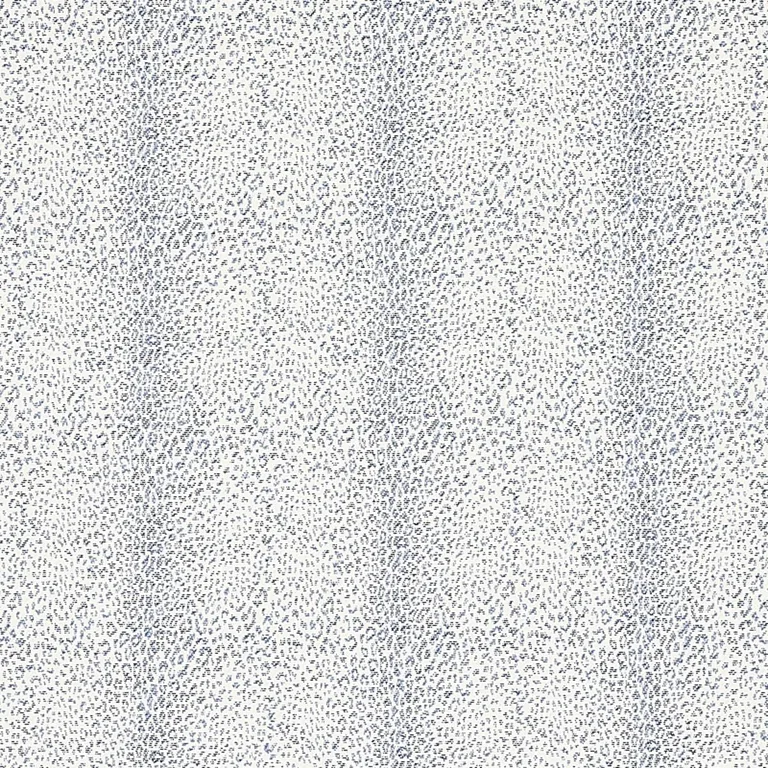 Schumacher 75434 Mini Leopard Outdoor Navy fabric swatch