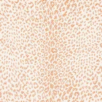 Schumacher 75437 Mini Leopard Outdoor Orange fabric swatch