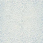 Schumacher 75432 Mini Leopard Outdoor Sky fabric swatch