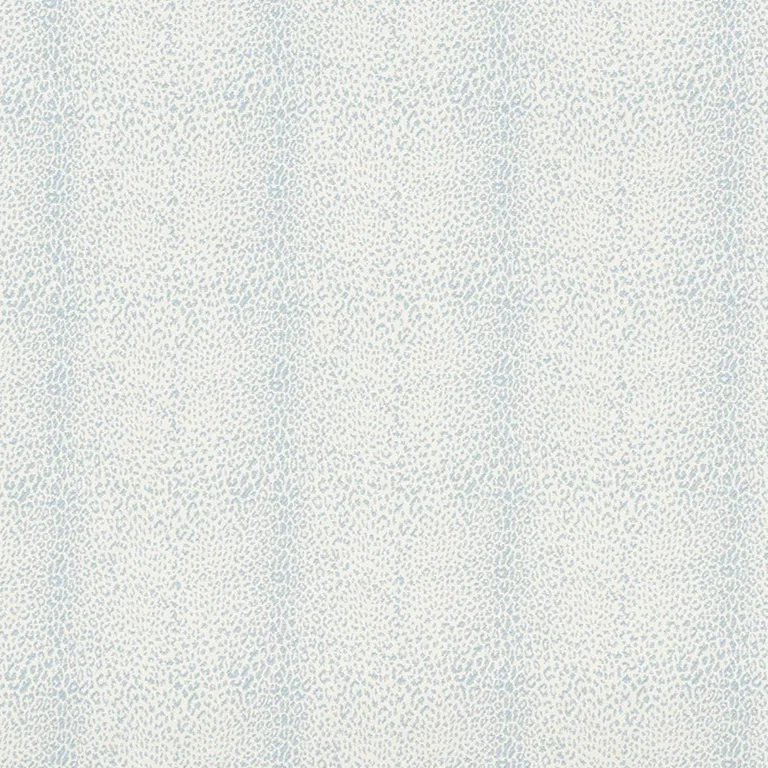Schumacher 75432 Mini Leopard Outdoor Sky fabric swatch