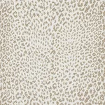 Schumacher 75433 Mini Leopard Outdoor Taupe fabric swatch
