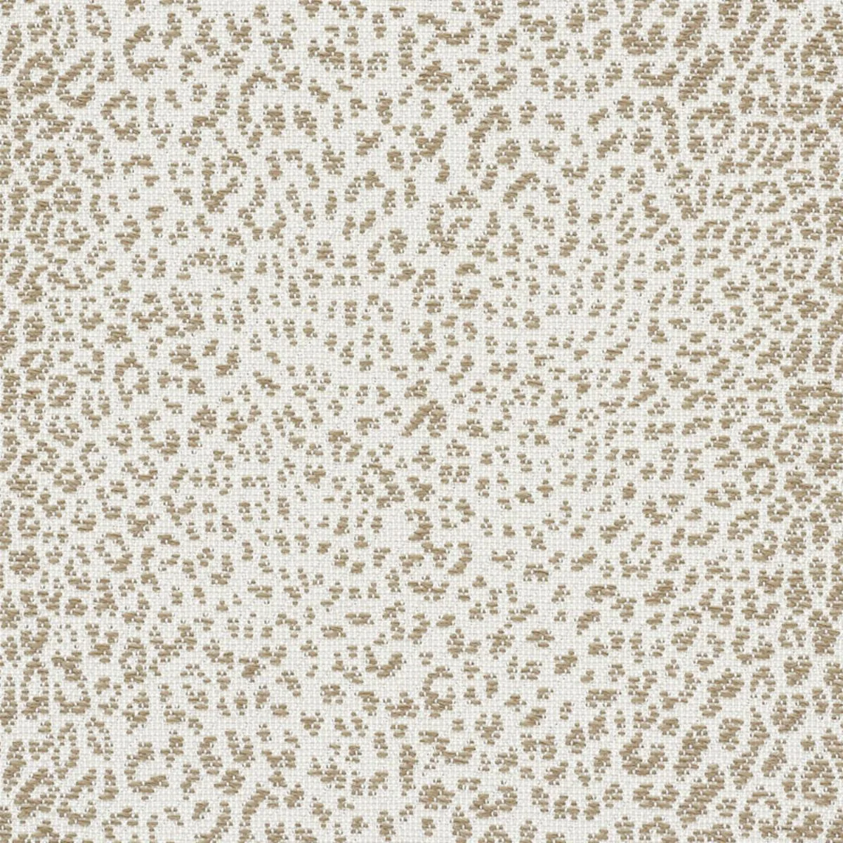Schumacher 75433 Mini Leopard Outdoor Taupe fabric swatch