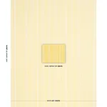 Schumacher 183762 Ministripe Buttercup fabric swatch