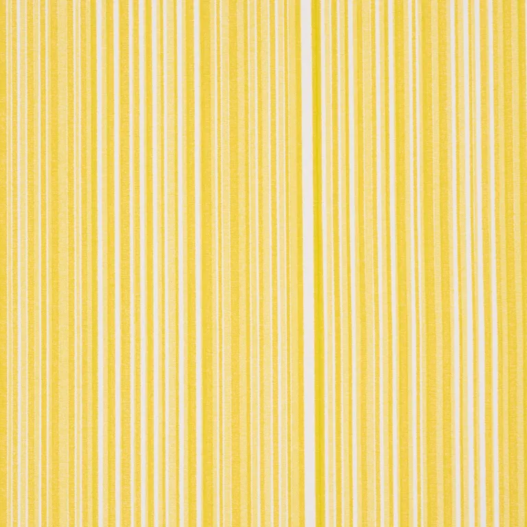 Schumacher 183762 Ministripe Buttercup fabric swatch