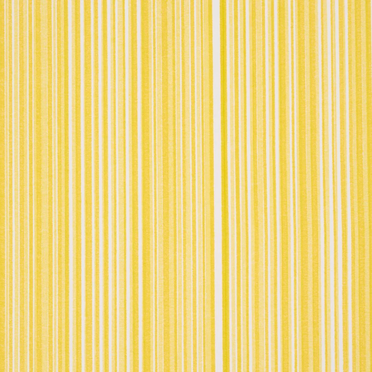 Schumacher 183762 Ministripe Buttercup fabric swatch