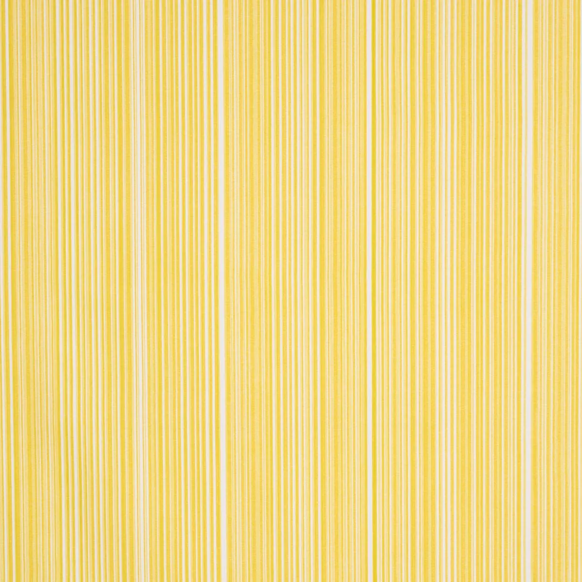 Schumacher 183762 Ministripe Buttercup fabric swatch